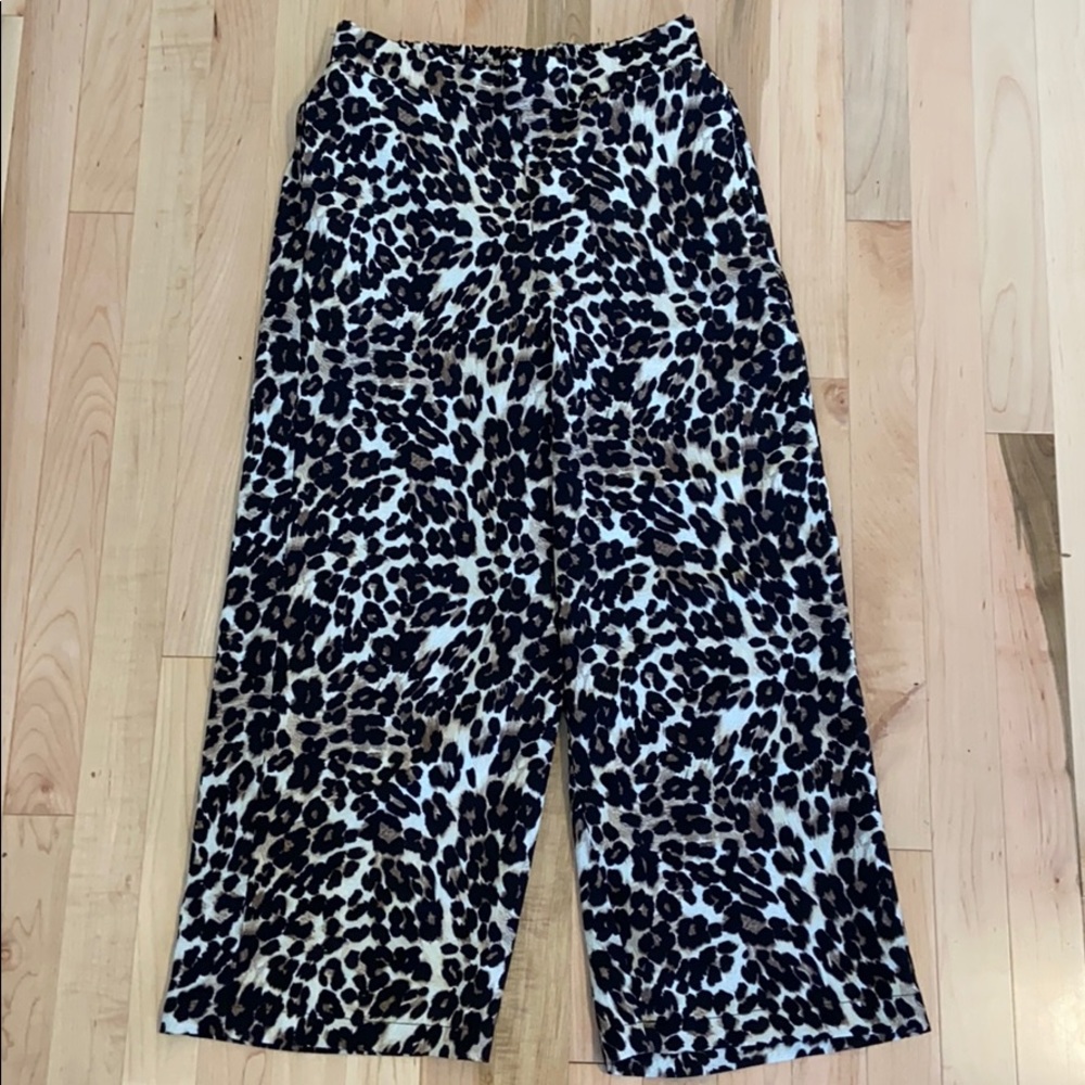 Leopard Flowy Pants